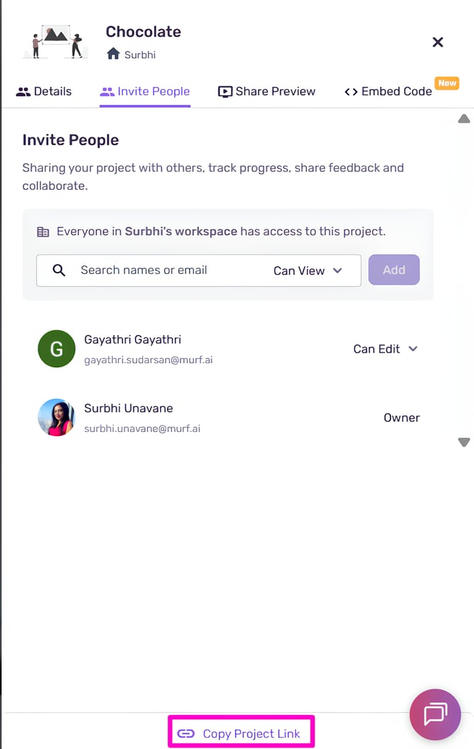 Share project link (1)